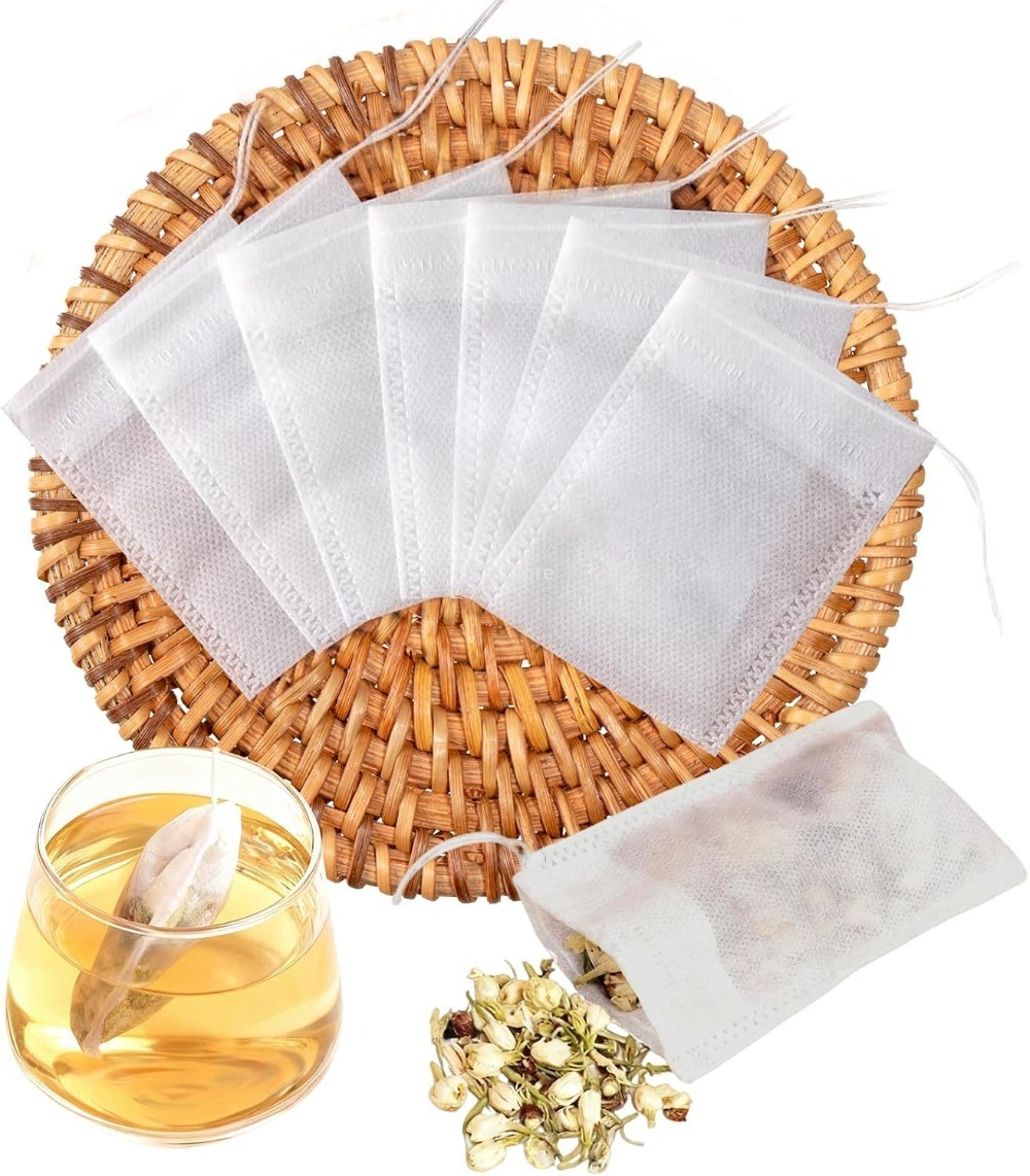 Herbal Tea For Wellness - Bolsitas de Tela para Filtrar Té,