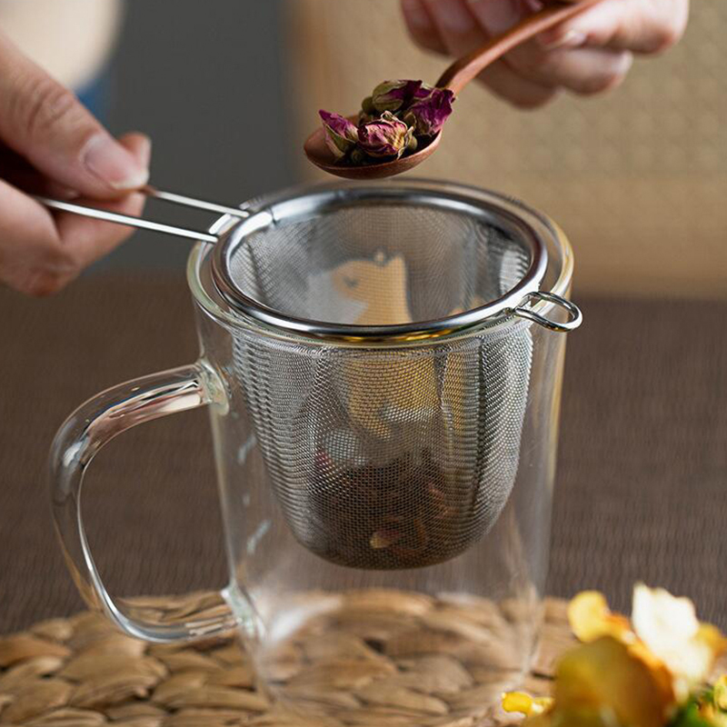 Herbal Tea For Wellness - Infusor de té de acero inoxidable,